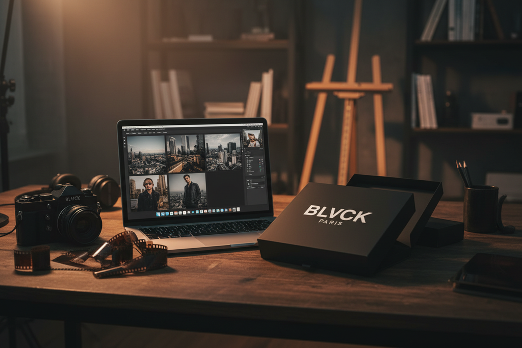 Cinematic Black Presets in Professional Setting
